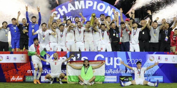 Сборная Таджикистана по футболу стала победителем турнира King’s Cup 2022 в Таиланде