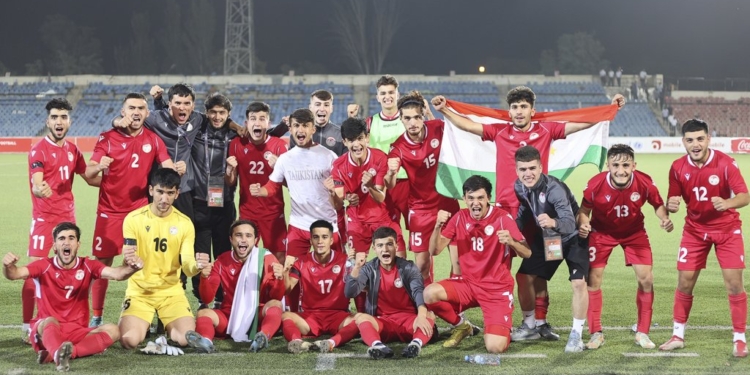 Молодежная сборная Таджикистана вышла в финальную часть Кубка Азии-2023