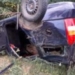 На севере Таджикистана еще один автомобиль опрокинулся в реку