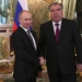 Владимир Путин наградил Эмомали Рахмона орденом «За заслуги перед Отечеством» III степени