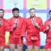 Таджикские борцы завоевали 7 медалей на чемпионате мира по самбо среди молодежи