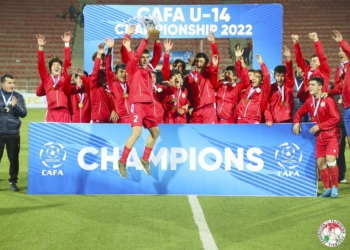 Юношеская сборная Таджикистана (14 лет) стала победителем чемпионата CAFA в Гиссаре