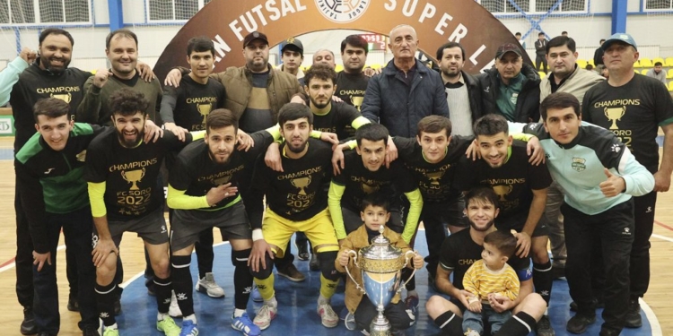 «Соро компания» стала четырехкратным чемпионом Таджикистана по футзалу