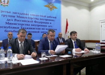 МВД Таджикистана и России обсудили вопросы противодействия нелегальной миграции