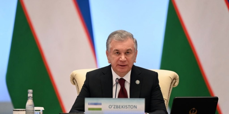 Выступление президента Узбекистана Шавката Мирзиёева на заседании Совета глав государств Организации тюркских государств