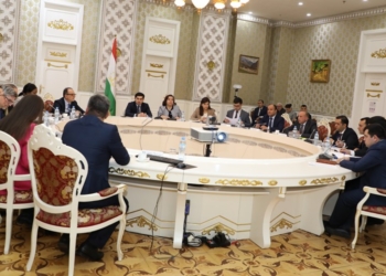Нацбанк Таджикистан посетила делегация МВФ