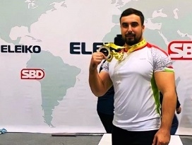 Таджикский спортсмен завоевал «золото» чемпионата Азии по пауэрлифтингу &nbsp;