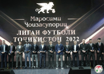 Футбольная лига Таджикистана наградила лауреатов сезона-2022
