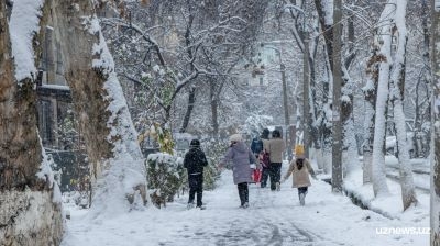 В Узбекистане пожилым и детям рекомендовали не выходить на улицу в аномально холодные дни