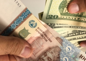 Курс Сомони к Доллару немного снизился