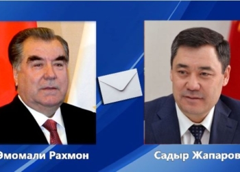 Эмомали Рахмон и Садыр Жапаров уверены в конструктивном развитии таджикско-киргизских отношений