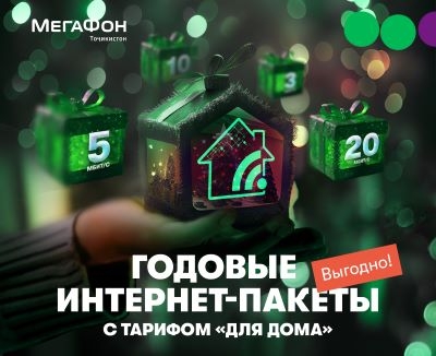 Домашний интернет: не думай об оплате целый год!