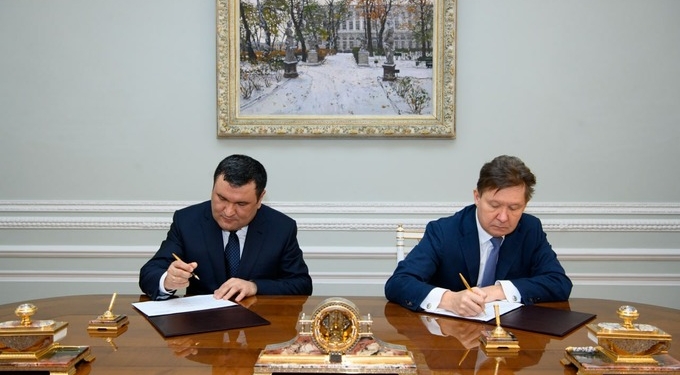 Узбекистан и «Газпром» подписали «дорожную карту» по сотрудничеству в газовой отрасли