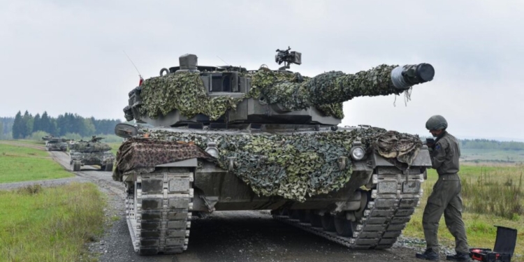 Rheinmetall может поставить в Украину 139 танков Leopard