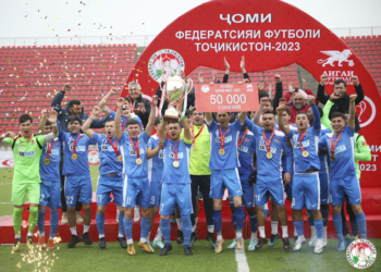 ЦСКА впервые в своей истории выиграл Кубок Федерации футбола Таджикистана