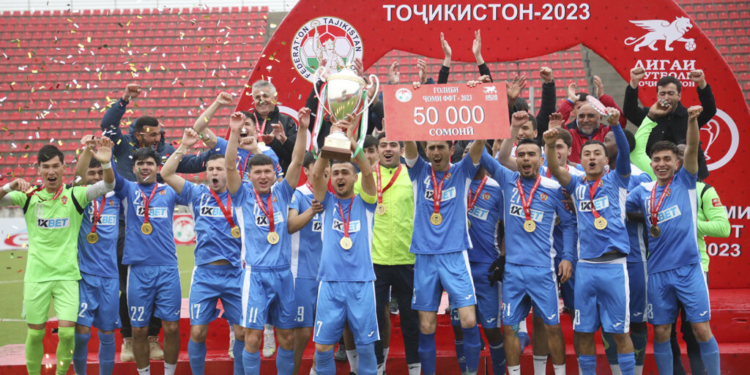 ЦСКА впервые в своей истории выиграл Кубок Федерации футбола Таджикистана
