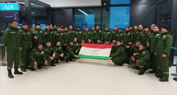 Спасатели КЧС Таджикистана прибыли в Турцию