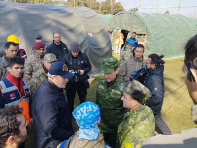 Министр национальной обороны Турецкой Республики встретился со спасателями КЧС