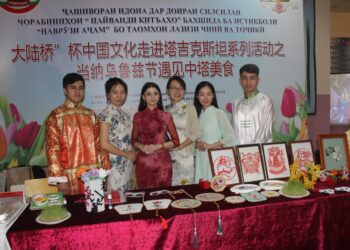 Институт Конфуция при ТНУ и «Международная Президентская школа» отметили Навруз в Душанбе