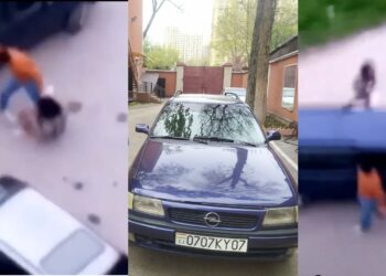 Житель Душанбе избил бывшую жену, попал на видео, и теперь его разыскивают