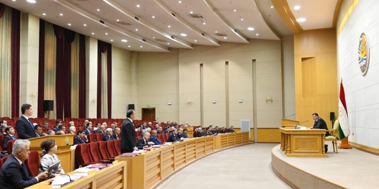 Сегодня состоялось заседание Правительства Республики Таджикистан