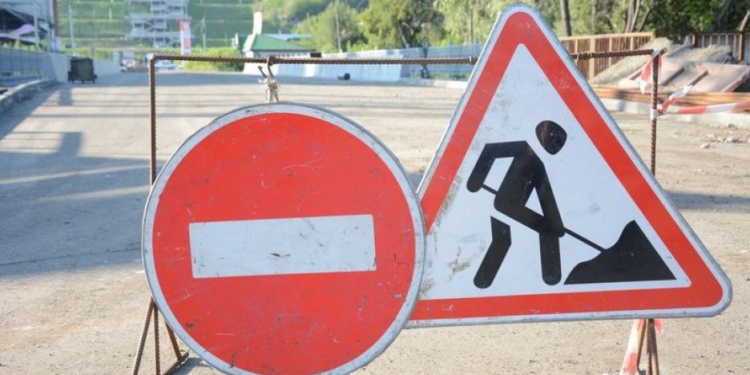 На автодороге улицы Сохили будет прекращено движение всех видов транспортных средств