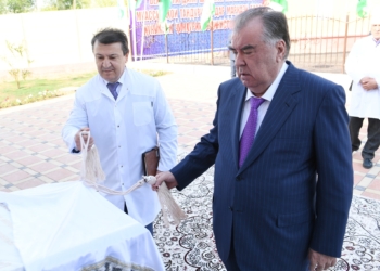 В селе Зарафшон Зафарабадского района открыт Центр здоровья и школу