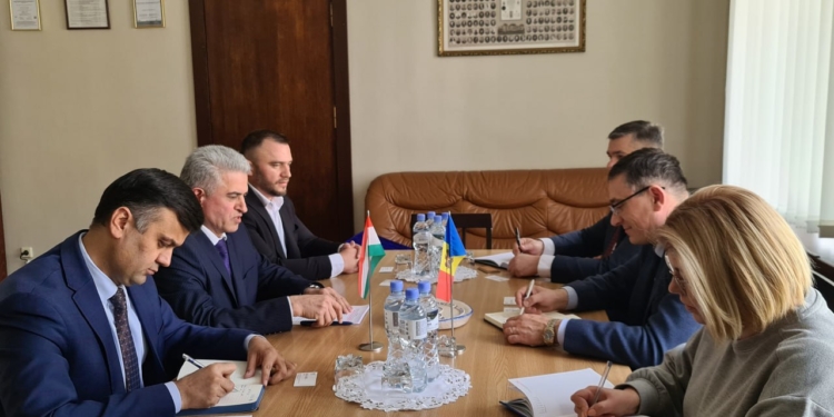 Посол Таджикистана встретился с Президентом Торгово-промышленной палаты Молдовы