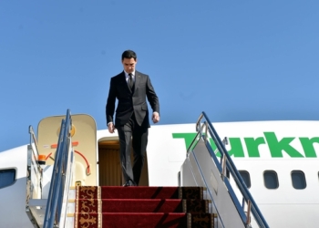 Президент Туркменистана Сердар Бердымухамедов прибыл в Таджикистан с государственным визитом