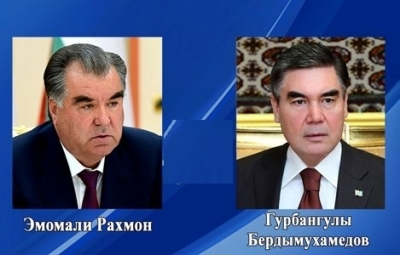 Состоялся телефонный разговор Эмомали Рахмона с Гурбангулы Бердымухамедовым