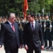 Официальная церемония встречи Президента Туркменистана Сердара Бердымухамедова в Таджикистане