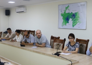 Встреча в рамках проекта Управления водными ресурсами бассейна реки Пяндж