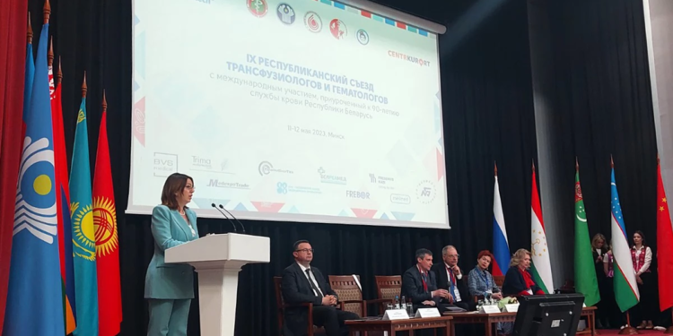 Таджикская делегация приняла участие на съезде трансфузиологов и гематологов в Минске