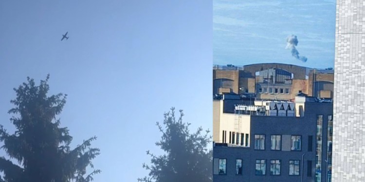 В Москве беспилотники атаковали несколько зданий