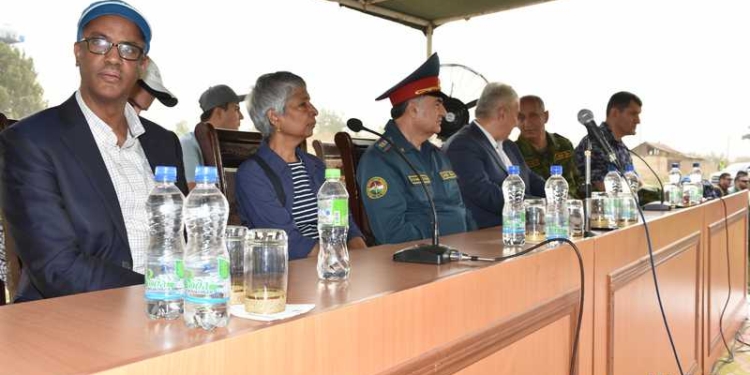 В Балхи прошла практическая часть учений КЧС