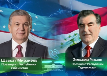 Эмомали Рахмон направил поздравительную телеграмму Шавкату Мирзиёеву
