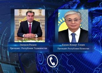 Телефонный разговор президентов Таджикистана и Республики Казахстан