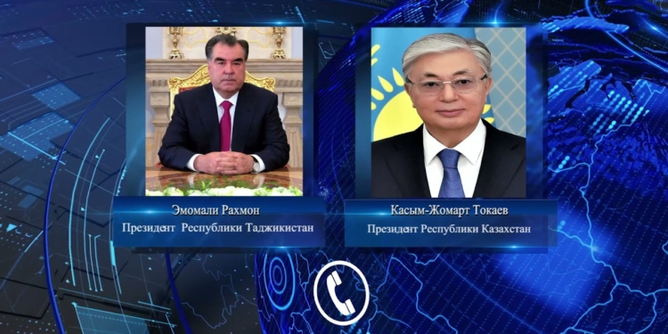 Телефонный разговор президентов Таджикистана и Республики Казахстан