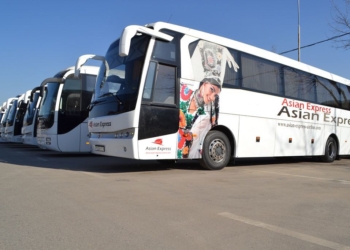 Пассажирский автобус начал курсировать по маршруту Душанбе-Худжанд