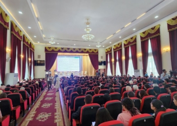 22-ой финальный Международный спич-конкурса среди студентов Таджикистана «Мост китайского языка» состоялась в ТНУ