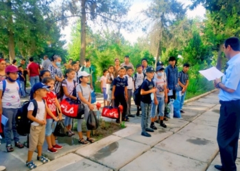 Загородные и пришкольные лагеря Душанбе сегодня начали свою работу