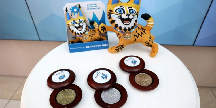 Рысик официально стал талисманом II Игр стран СНГ в Минске