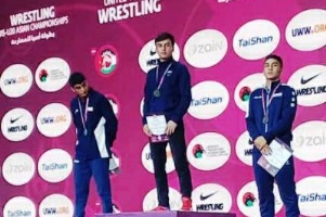 Алишер Рузимадов — золотой призер чемпионата Азии по греко-римской борьбе