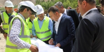 Кохир Расулзода ознакомился с ходом строительных работ на ГЭС «Себзор» в ГБАО