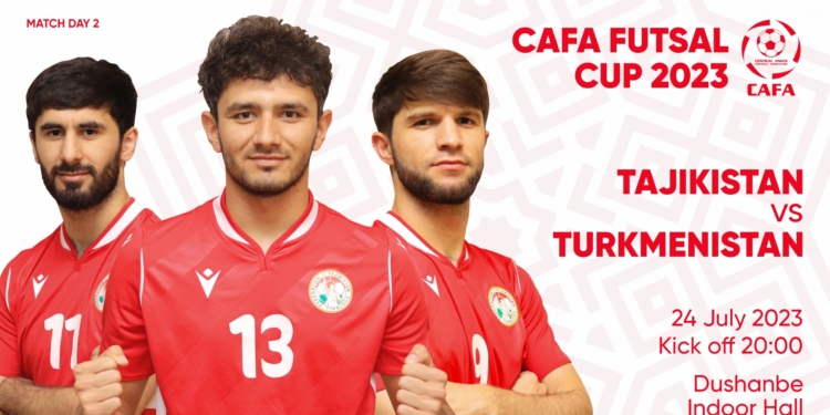 «CAFA FUTSAL CUP-2023»: сегодня сборная Таджикистана сыграет с Туркменистаном