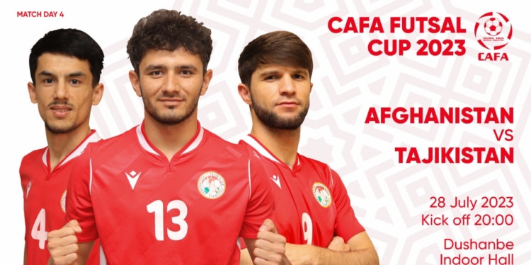 «CAFA Futsal Cup-2023»: сегодня сборная Таджикистана сыграет со сборной Афганистана