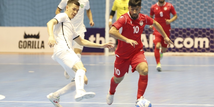 «CAFA FUTSAL CUP-2023»: сборная Таджикистана провела свой первый матч