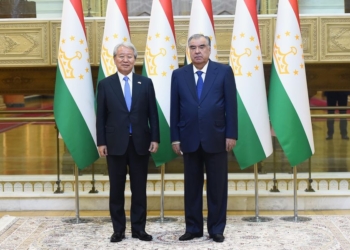 Эмомали Рахмон провел встречу с Президентом Японского агентства по международному сотрудничеству (JICA) Акихико Танака