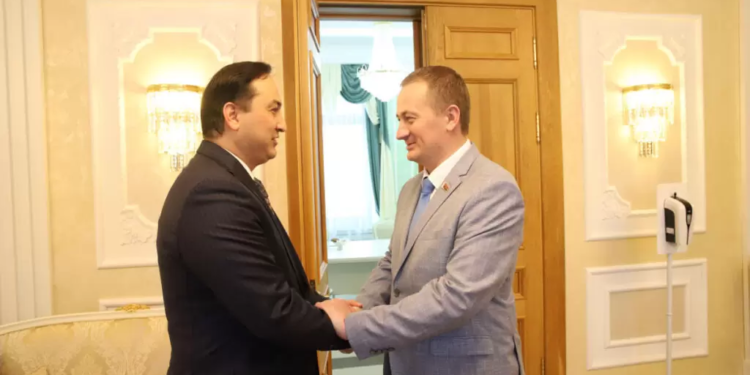 Посол Таджикистана в Беларуси встретился с Председателем Минского областного исполкома