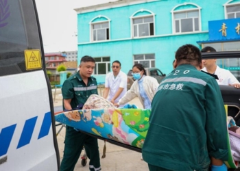 В провинции Цзилинь борются с последствиями проливных дождей